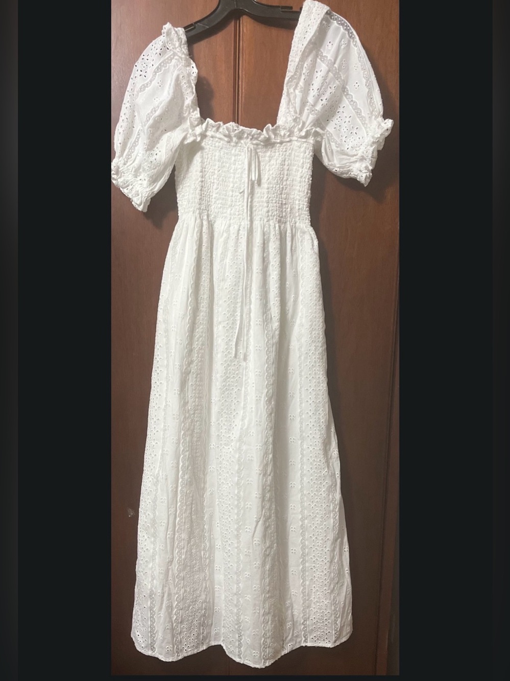Hill House Scarlett Midi Nap White Dress